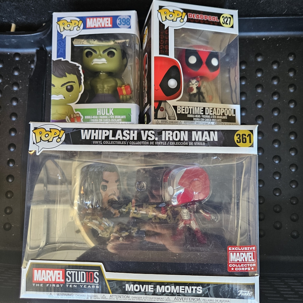 Funko Pop Marvel Figures Set Bundle
